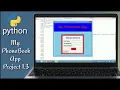 Python project GUI MyPhoneBook app - 4
