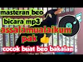 Download Lagu masteran burung beo bicara assalamualaikum