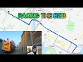 Racing NYC Bus For ENTIRE ROUTE RUNNING vs Bx33 Sunset Run