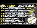 Download Lagu DJ TIKTOK TERBARU 2025🎵DJ RINDU AKU RINDU KAMU JADI SATU🎵DJ SIAPA YANG TAU SIAPA YANG MAU