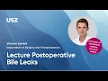 Lecture Postoperative Bile Leaks