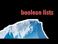 iceberg 009 BOOLEAN LISTS - GameMaker advanced tutorial