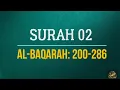 Lagu Surah 02 Al - Baqarah 200-286 | Beautiful recitation | سورة البقر #quran #recitation #peace