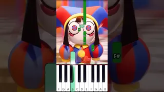 The Amazing Digital Circus Ending Theme Piano Tutorial 