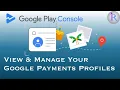 Download Lagu How to View and Manage the Payments Profiles linked to your Google Play Developer Account.