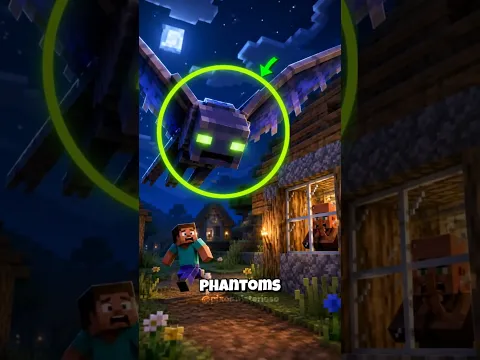 Porque os Phantoms od minecraft só aparece depois de 3 dias sem dormir?