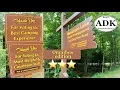 Solo Adirondack Camping MEACHAM LAKE NYSDEC Campground Omnibus edition 2025 E-Z UP Camping Cube