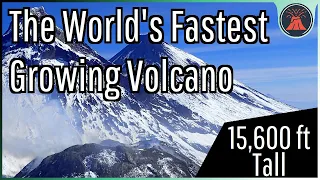 the worlds fastest growing volcano the towering klyuchevskoy volcano