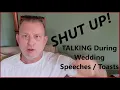 Download Lagu JUST SHUT UP!! -  DJ Vs People Talking During Speeches / Toasts \u0026 Ideas To Help Put A Stop To It