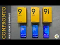 Confronto REALME 9 pro+, 9pro e 9i