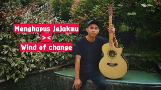 Download MENGHAPUS JEJAKMU \u0026 WIND OF CHANGE - Jaka Wo (cover lagu - versi latihan) MP3