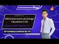 CBSE Board Exam Percentage calculation C Tutorials For Beginners Exercise 1