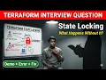 What is Terraform State Locking AWS S3 DynamoDB Terraform Interview Questions Concept Demo