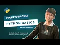 Python Basics Module 1 2