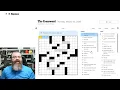 Learning Crossword Week 87 NYT Crossword Thursday Jan 22nd 2026
