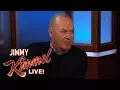 Video di Jimmy Kimmel Tells Michael Keaton He Likes Spider-Man More Than Batman