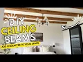 DIY Ceiling Beams Add Instant Character To Your Home