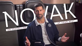 Novak Djokovic on Hydration, Wellness & Travel