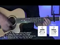 The BEST and EASIEST way to play SHAME ON THE MOON by BOB SEGER. Guitar Play Along + Original Vocals