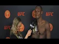 It s hard for Laura Sanko to interview Israel Adesanya