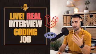 Live Interview PHP Laravel Fullstack tech job Interview