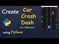 Create Car Crash Python Game using Pygame Python mini project for beginners