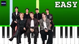 bts swim easy piano tutorial