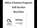 Altice USA Optimum SuddenLink Buy Flow Training