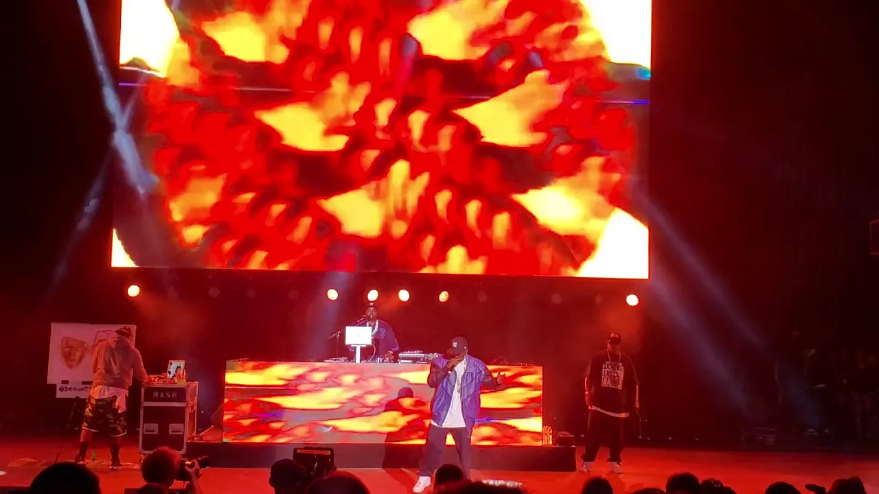 Eric B & Rakim "i aint no joke" live in San Francisco California June 2019