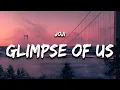 Download Lagu Joji - Glimpse of Us (Lyrics)
