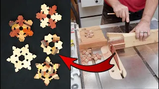 How To Make Christmas Snowflake Ornaments