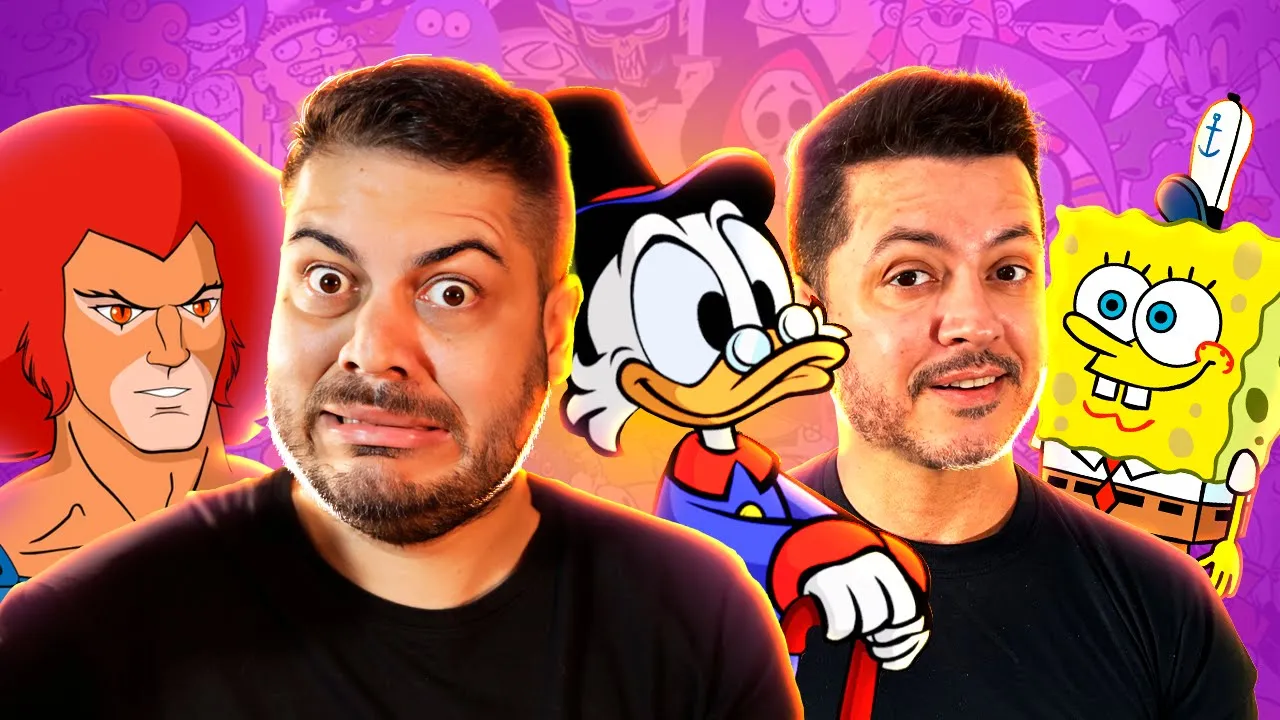 Top 5 melhores desenhos animados! feat @colecaoemacaoshow