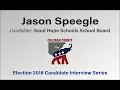 CANDIDATE SPOTLIGHT Jason Speegle