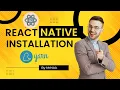 React Native Installation with Yarn How to setup React Native with Yarn