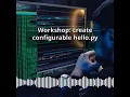 Workshop create configurable hello py CyberSecurity DevSecOps Expert Develop PenTest and