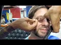2 STRAIGHT RAZOR Beard Trim Eye Brow Shaping - BOCA CHICA DOMINICAN REPUBLIC D Luis Barbershop