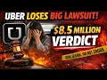 Uber Loses 8 5 Million Lawsuit What This Means for Drivers