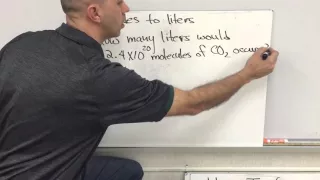 Two step mole conversions