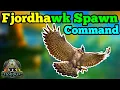 ARK Fjordur New Dinos Spawn Commands Fjordhawk