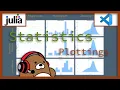 02x05 Statistics Plotting GR StatsPlots PlotlyJS CairoMakie Julia Analysis for Beginners