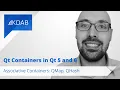 Qt Container in Qt 5 and Qt 6 - Associative Containers QMap QHash