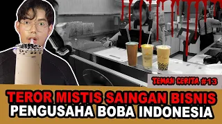 pernah order boba ini ownernya ditabrak sama saingan bisnis