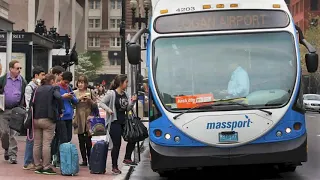 Massport will temporarily suspend Logan Express bus service in Woburn