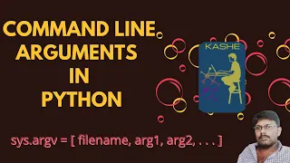 Command Line Arguments in Python argv in sys module