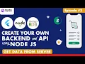 Node JS GET REST API Flutter Node JS Backend Fetch Data using API Flutter Tutorial