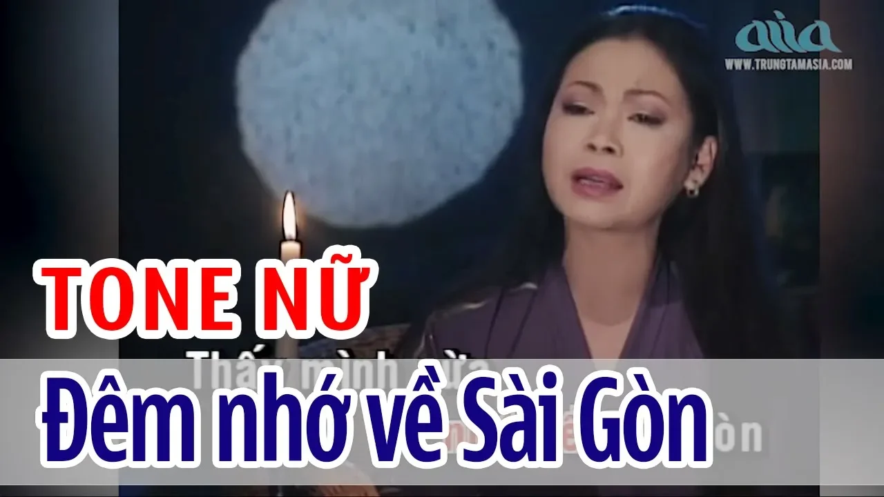 Đêm Nhớ Về Sài Gòn - Trầm Tử Thiêng