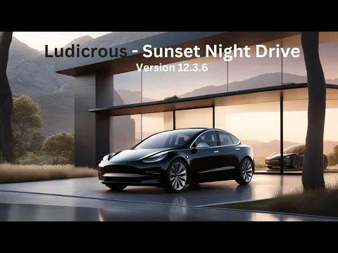 Download MP3 2024 Tesla Model 3 Performance - Ludicrous | Sunset Night Drive Las Vegas - Version 12.3.6