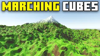 I Made Smooth Terrain using Marching Cubes