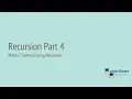 Recursion Part 4 Matrix Traversal codeItDown