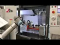 Cobot Application 6 UR10e Easy Robotics ProFeeder Airvise Martin Trunnion and Haas VF2SS